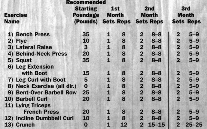 Bodybuilding Workout Routines For Mass Pdf | AV Workout